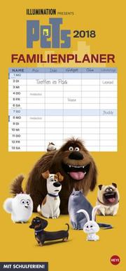 Pets Familienplaner - Kalender 2018