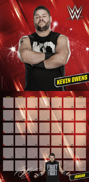 WWE Superstars Broschurkalender - Kalender 2019 - Abbildung 1