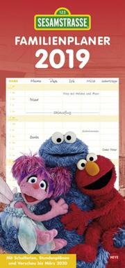 Sesamstraße Familienplaner - Kalender 2019