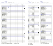Monats-Taschenkalender, blau - Kalender 2019 - Abbildung 10