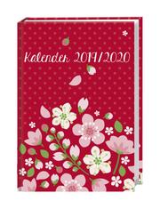 Floral 17-Monats-Kalenderbuch A6 Kalender 2019/2020