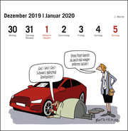 Humor auf Rädern Premium-Postkartenkalender 2020 - Illustrationen 1