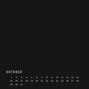 Bastelkalender immerwährend schwarz klein - Abbildung 10