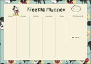 Weekly Planner Mickey Mouse DINA A4