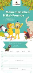 myboshi: Meine tierischen Häkelfreunde 2016 - Cover