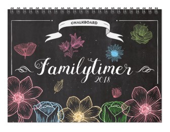 Family Timer Chalkboard 2018