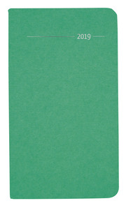 Taschenkalender Silk Line Emerald 2019