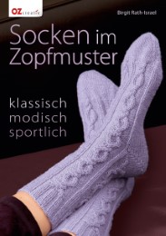 Socken im Zopfmuster - Cover