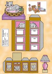 Das Ausschneide-Bastelbuch Mein Puppenhaus - Abbildung 2