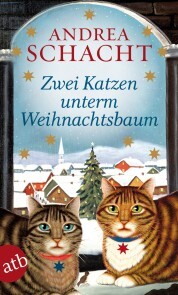 Zwei Katzen unterm Weihnachtsbaum - Cover