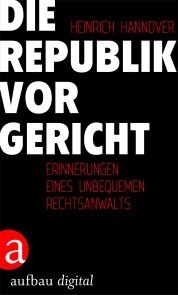 Die Republik vor Gericht 1954-1995 - Cover