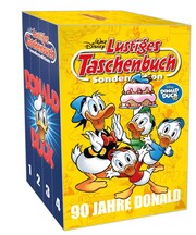 Lustiges Taschenbuch 90 Jahre Donald (4 Bände im Schuber)