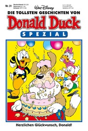 Die tollsten Geschichten von Donald Duck - Spezial Nr. 31 - Cover