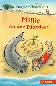 Millie an der Nordsee