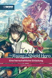 The Rising of the Shield Hero Light Novel 1 - Cover