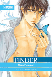 Finder - Blaue Flammen - Light Novel - Cover