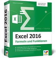 Excel 2016 - Formeln und Funktionen - Cover