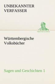 Württembergische Volksbücher - Sagen und Geschichten 1 - Cover