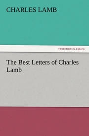 The Best Letters of Charles Lamb - Cover