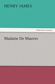 Madame De Mauves - Cover