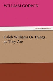 Caleb Williams Or Things as They Are - Cover