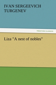 Liza 'A nest of nobles' - Cover