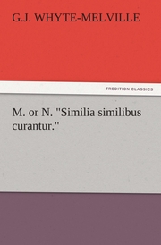 M.or N.'Similia similibus curantur.'