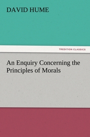 An Enquiry Concerning the Principles of Morals - Cover