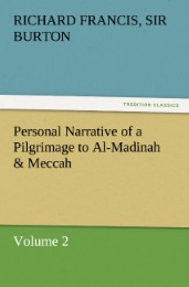 Personal Narrative of a Pilgrimage to Al-Madinah & Meccah - Volume 2 - Cover