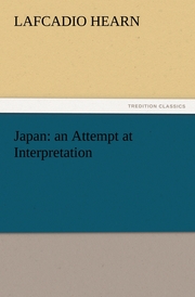 Japan: an Attempt at Interpretation - Cover