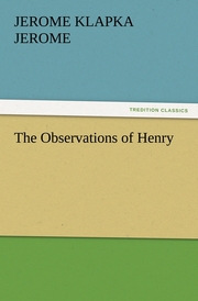 The Observations of Henry - Cover