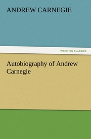 Autobiography of Andrew Carnegie - Cover