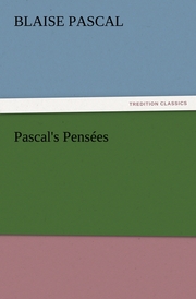 Pascal's Pensees - Cover