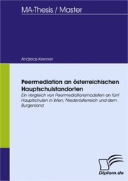 Peermediation an österreichischen Hauptschulstandorten - Cover