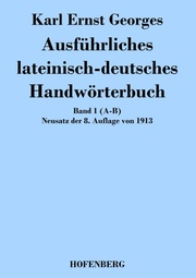 Ausführliches lateinisch-deutsches Handwörterbuch - Cover