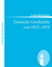 Deutsche Geschichte von 1815-1870 - Cover