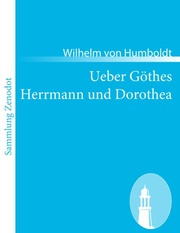 Ueber Göthes Herrmann und Dorothea - Cover