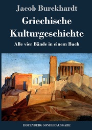 Griechische Kulturgeschichte - Cover