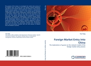 Foreign Market Entry into China