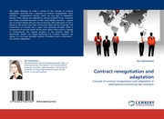 Contract renegotiation and adaptation