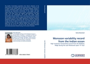 Monsoon variability record from the Indian ocean - Cover