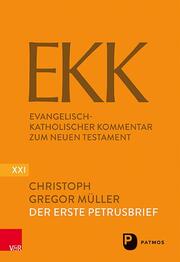 Der Erste Petrusbrief EKK/NF XXI - Cover