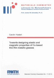 Towards designing elastic and magnetic properties of Co-based thin film metallic glasses