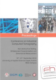 Conference on Industrial Computed Tomography (ICT) 2012 - Cover