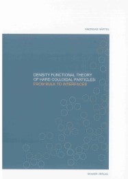 Density functional theory of hard colloidal particles: From bulk to interfaces
