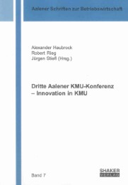 Dritte Aalener KMU-Konferenz - Innovation in KMU - Cover