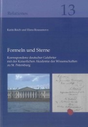 Formeln und Sterne: Korrespondenz deutscher Gelehrter mit der Kaiserlichen Akademie der Wissenschaften zu St.Petersburg