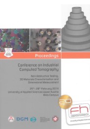 Conference on Industrial Computed Tomography (ICT) 2014 - Cover