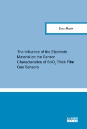 The Influence of the Electrode Material on the Sensor Characteristics of SnO2 Th