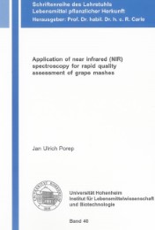 Application of near infrared (NIR) spectroscopy for rapid quality assessment of grape mashes